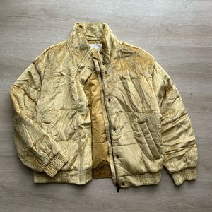 Lou & Grey velour, puffy zip-up